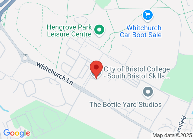 Map showing location of City of Bristol College - South Bristol Skills Academy
