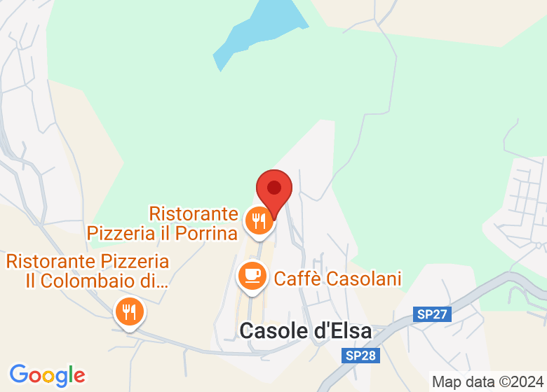 Map showing location of Verrocchio Art Centre