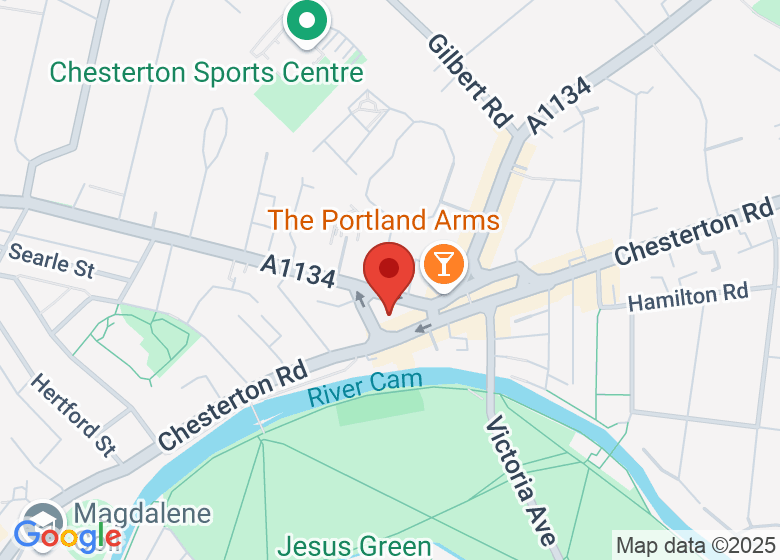 Map showing location of Adélie Studios