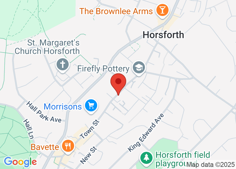 Map showing location of Truly Scrummy
