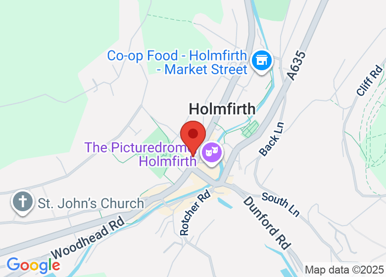 Map showing location of O’Briens Beer Café