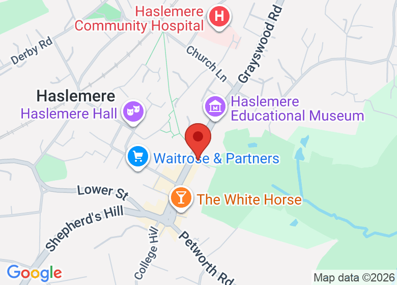 Map showing location of Entrance to Well Lane