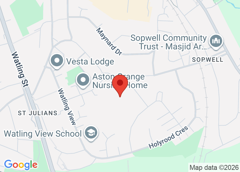 Map showing location of Mandeville Primary School