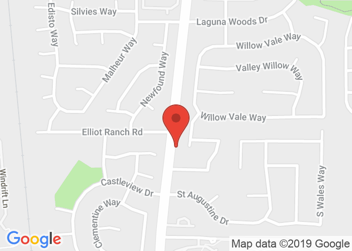 Map showing event location