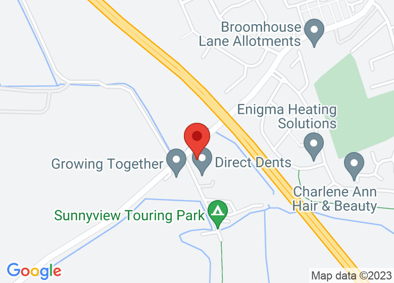 Map showing location of GROWING TOGETHER CIC