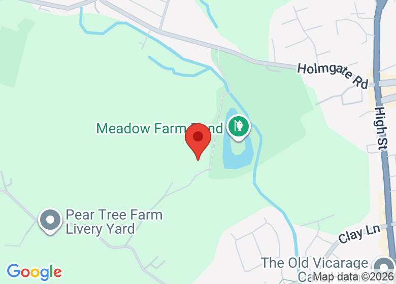 Map showing location of Kenning Park Forest School