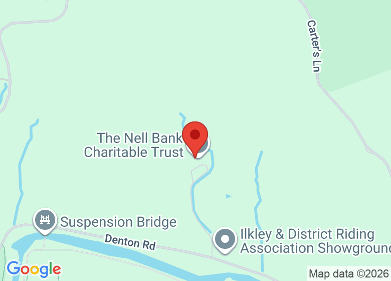 Map showing location of The Nell Bank Charitable Trust