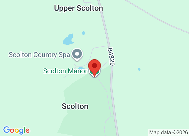Map showing location of Scolton Manor