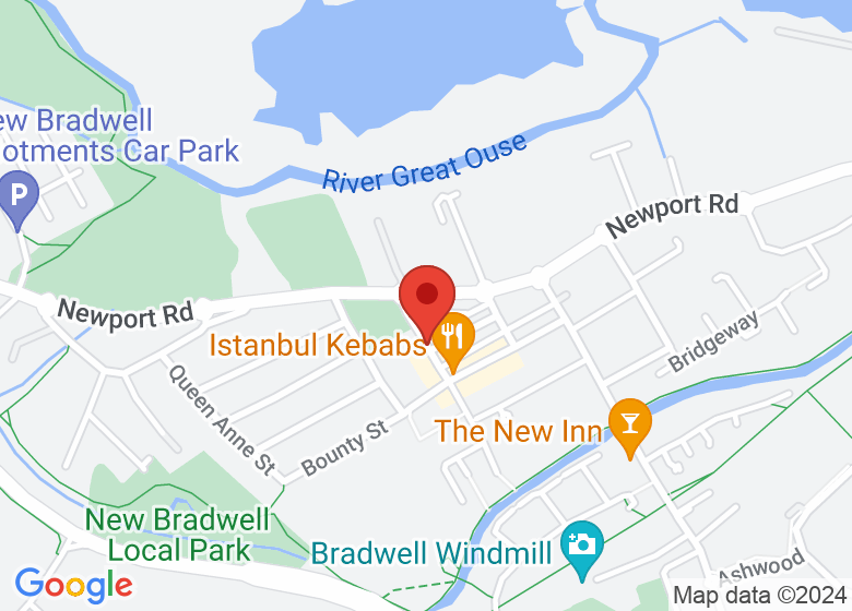 Map showing event location