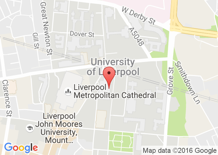 Map showing event location