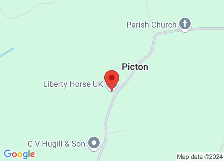 Map showing location of Liberty Horse UK