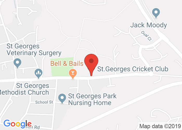Map showing event location