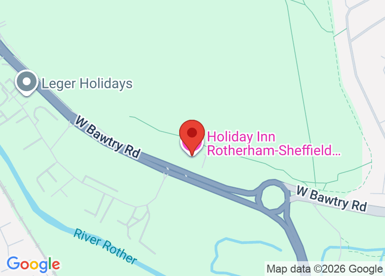 Map showing location of Holiday Inn Rotherham-Sheffield M1,JCT.33 by IHG