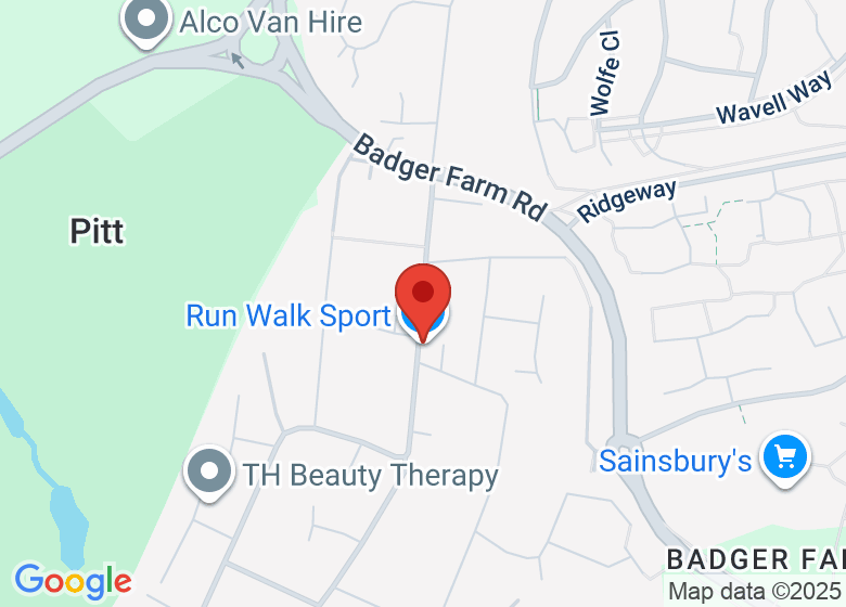 Map showing location of Run Walk Sport - Oliver's Battery