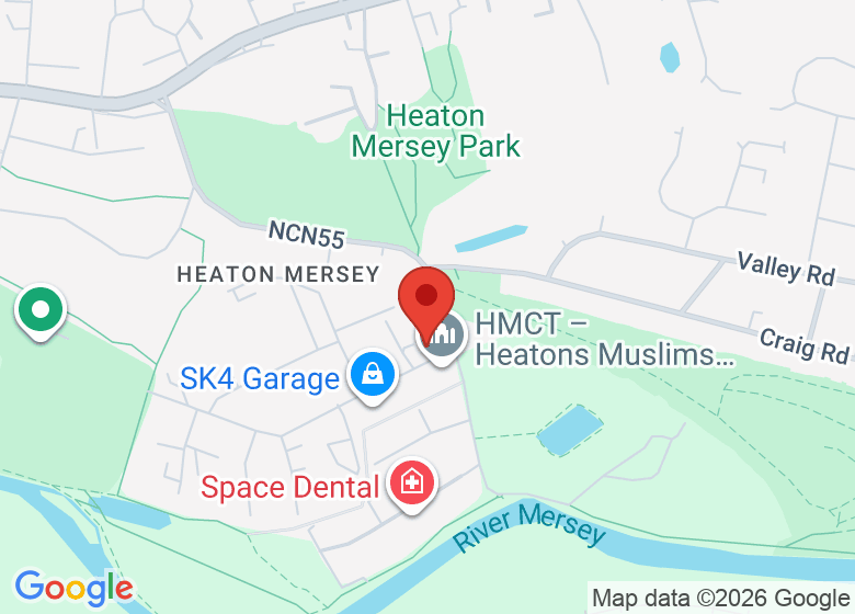 Map showing location of Iyengar Yoga at Studio 3
