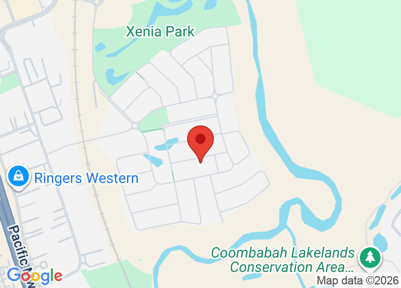 Map showing event location