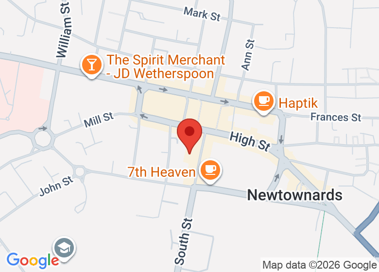 Map showing location of Limitless Fitness