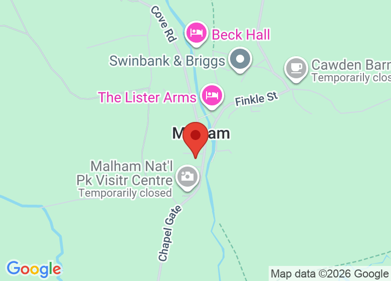 Map showing event location