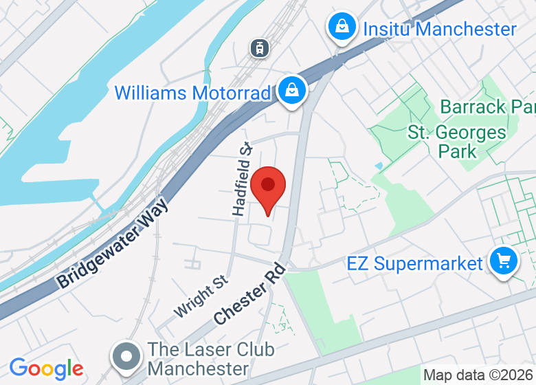Map showing location of Fiera Studios 