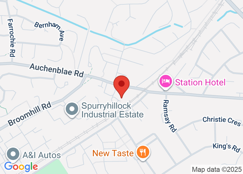 Map showing location of Lion's Den TCK Modern Martial Arts