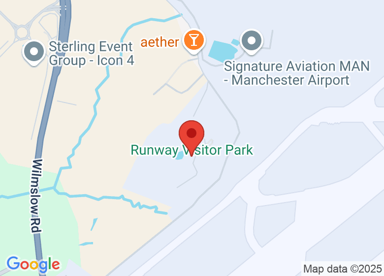 Map showing location of Concorde Conference Centre