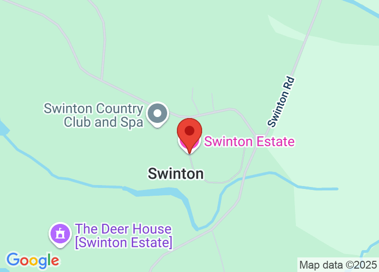 Map showing location of Swinton Estate