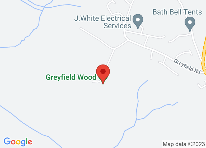 Map showing event location