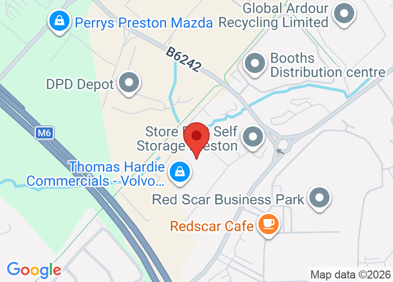 Map showing location of D&T studios 