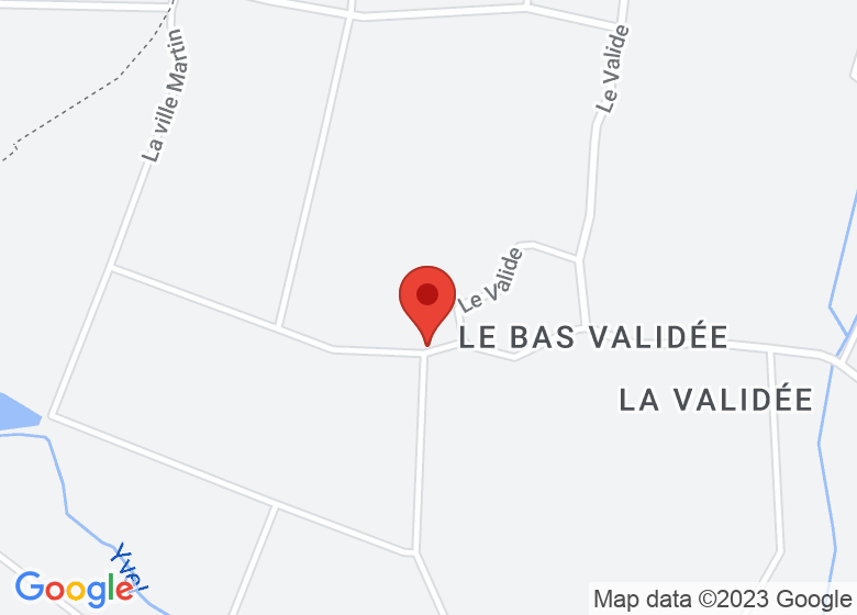 Map showing location of Elizabeth Tomkins Art in Brittany