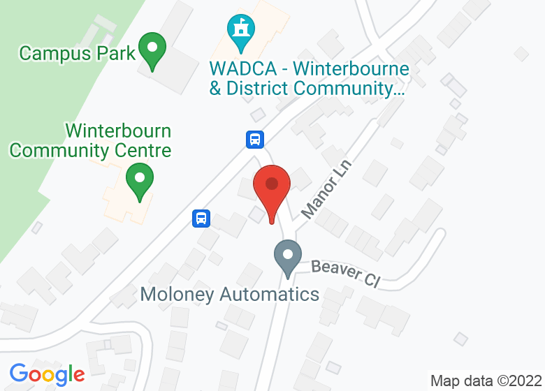 Map showing location of Little Hatters 