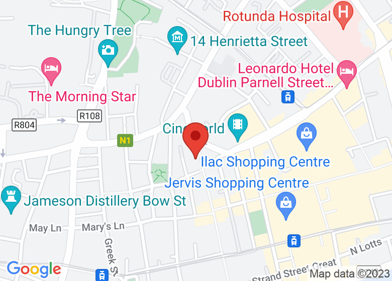 Map showing location of Outhouse