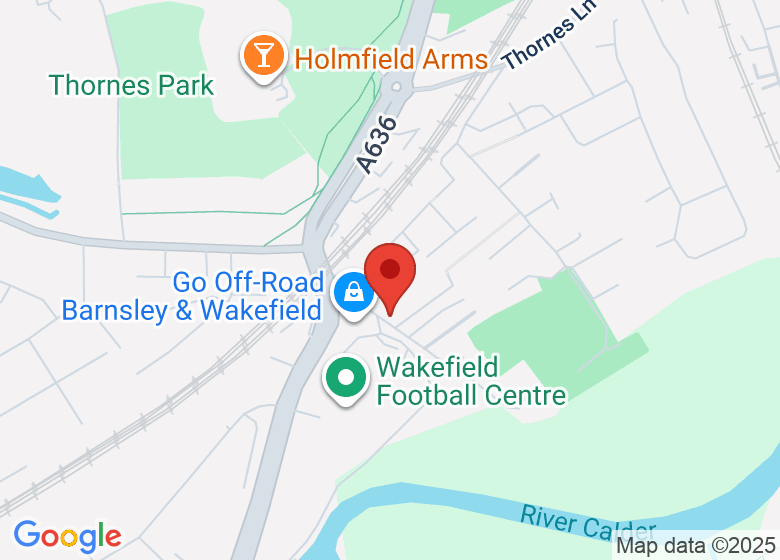 Map showing location of Barkley and Co Doggy Daycare