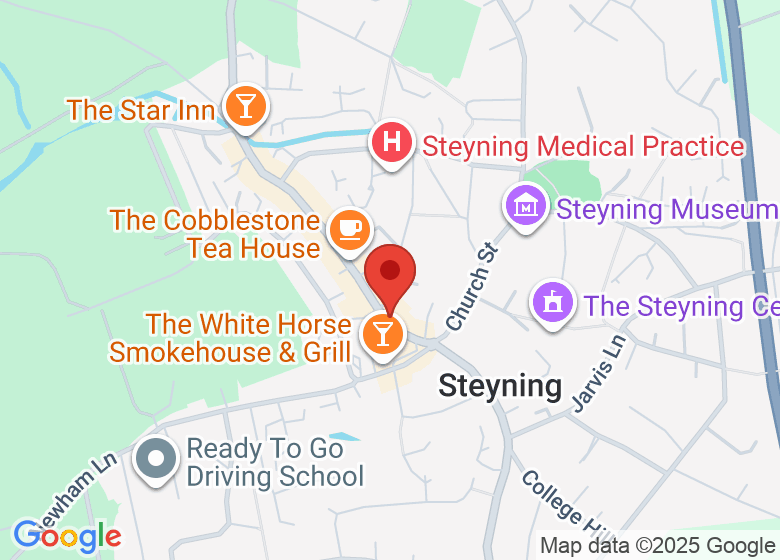 Map showing location of Sakala Steyning