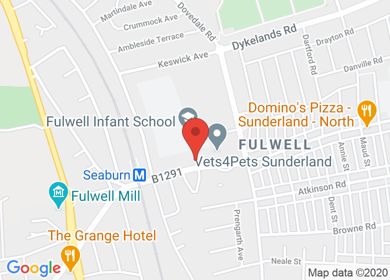 Map showing location of The Play Café Sunderland