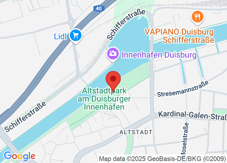 Map showing location of Ludwigsturm