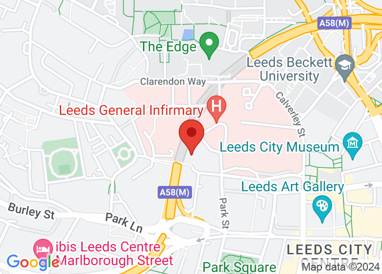 Map showing location of St George's Conference Centre