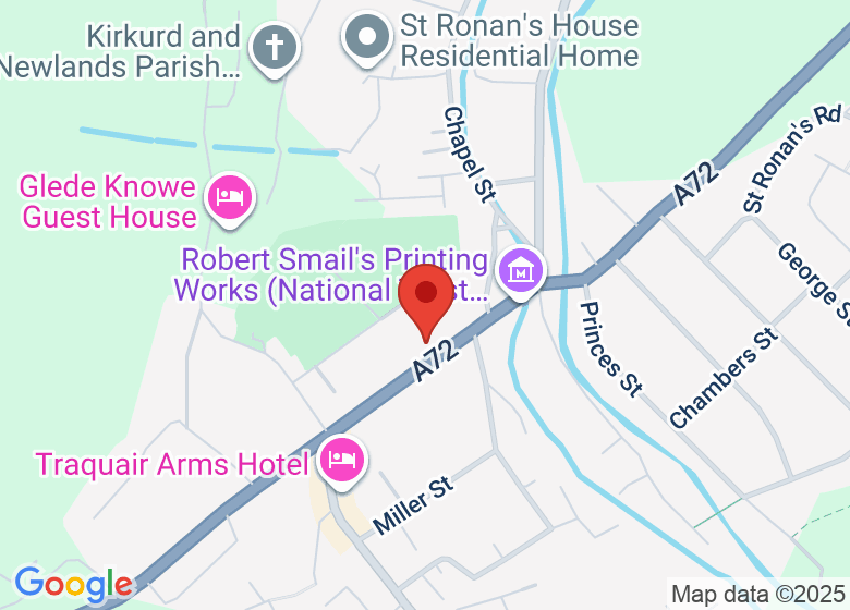 Map showing location of The Studio