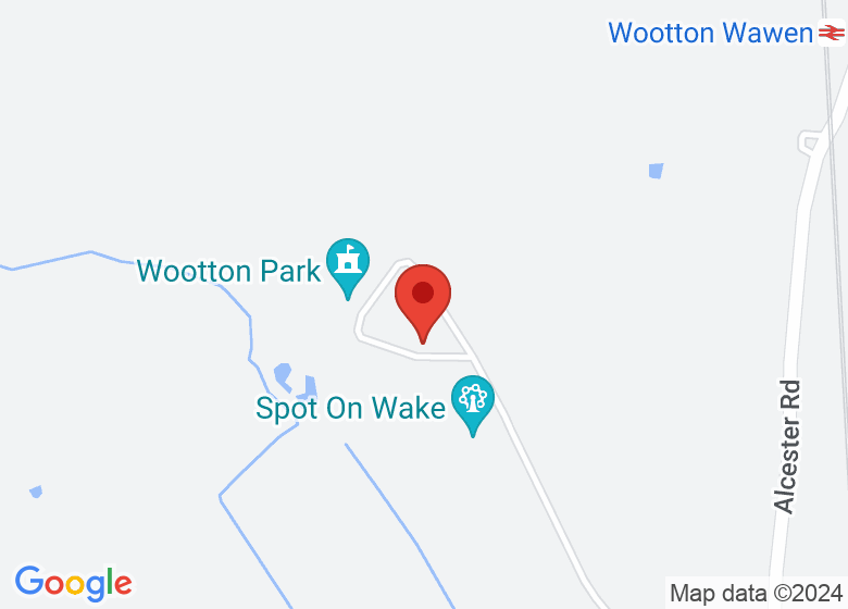 Map showing location of Wootton Park Wellness