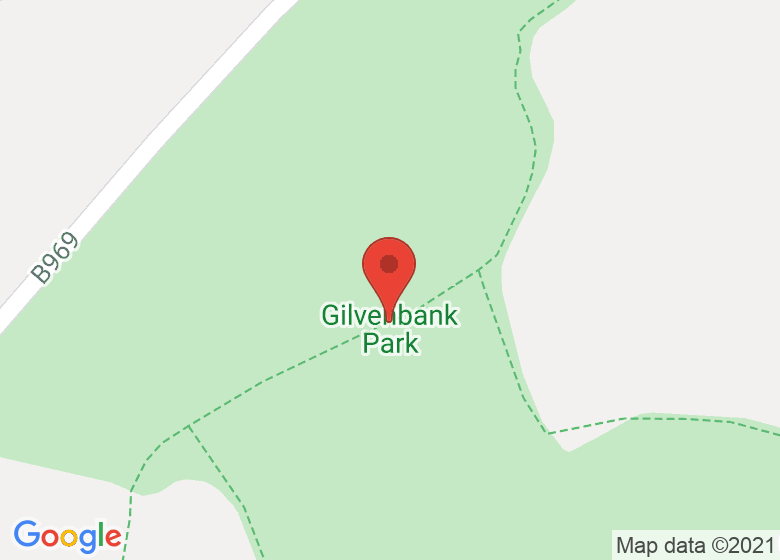 Map showing location of Gilvenbank Park