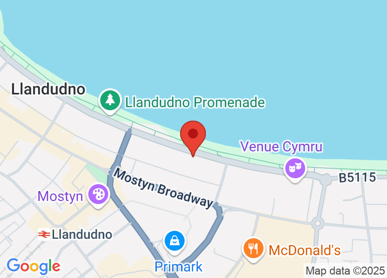 Map showing location of Kensington Hotel