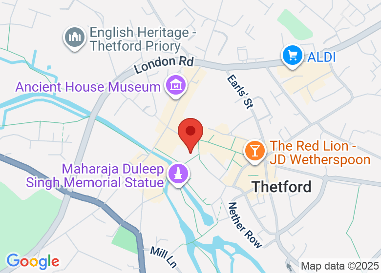 Map showing location of The nurture hub