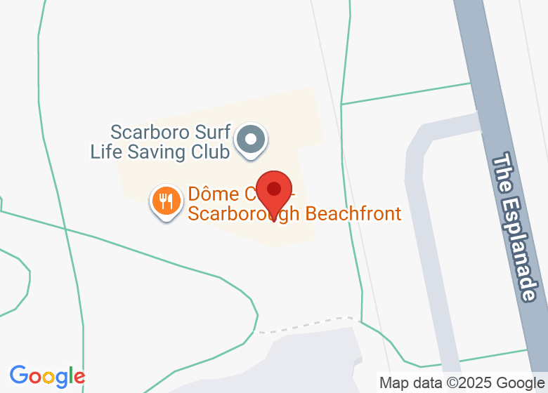 Map showing event location