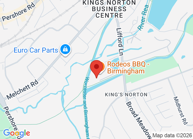 Map showing location of Birmingham Holistic Health Centre