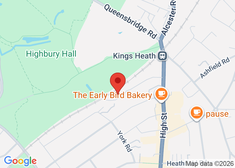 Map showing location of Berzerk Active Play Birmingham