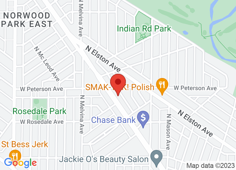 Map showing location of May I Have This Dance