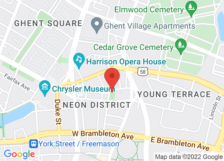 Map showing location of The Plot