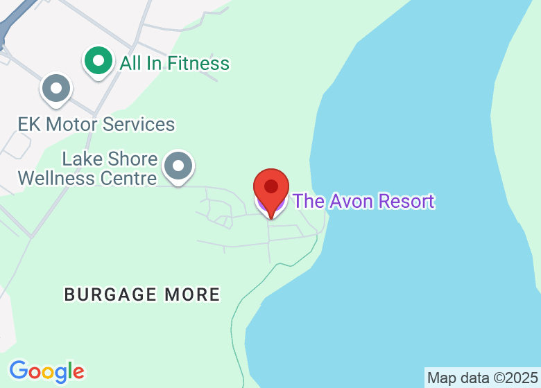 Map showing location of The Avon Resort