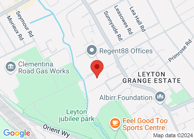 Map showing location of St Joseph's Infant School