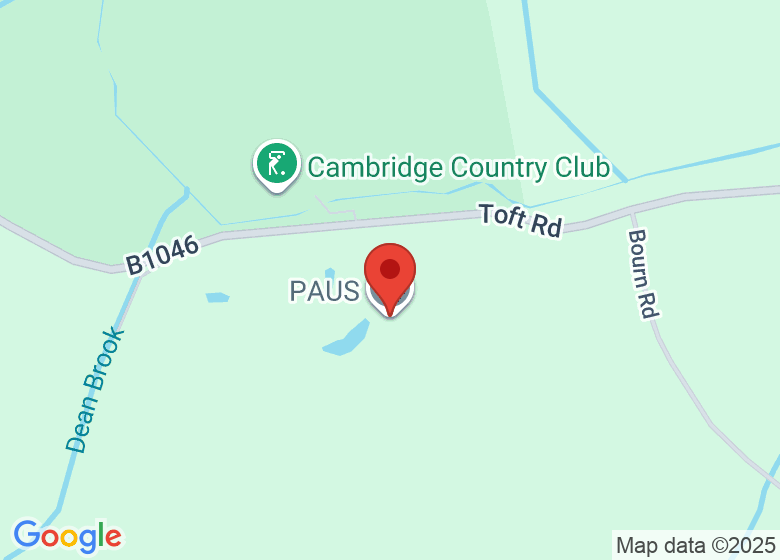 Map showing location of PAUS.