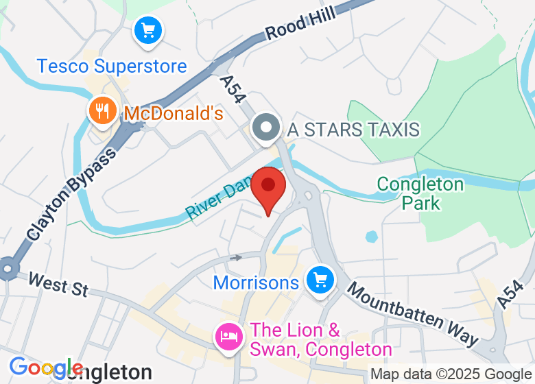 Map showing location of Equilibrate Pilates and Performance